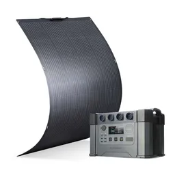 ALLPOWERS S2000 Pro Mit 200W Solarpanel | 2400W Solargenerator S2000 Pro + 1 x SF200 Flexibles Solarpanel – Produktbild 1 von 1