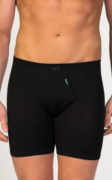 ZD Zero Defects ZD Zero Defects Radhose aus ägyptischer Baumwolle, Schwarz, – Produktbild 1 von 3