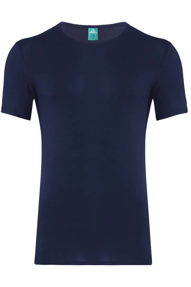 nice to meet me nice to meet me Herren vegan Core T-Shirt Nachtblau, Extra dunkelblau, – Produktbild 1 von 1