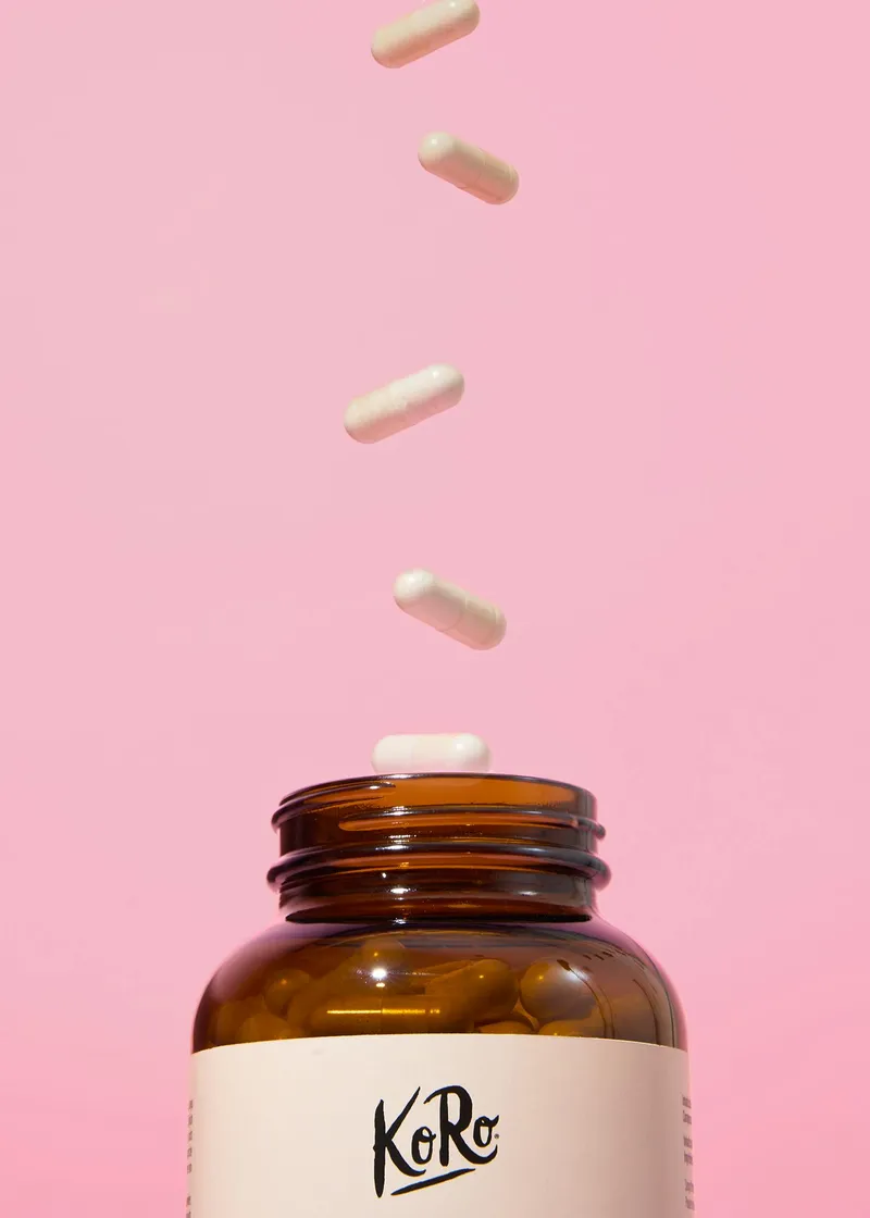 KoRo Sango Meereskoralle Calcium + Magnesium Kapseln 180 Stück – Produktbild 5 von 5