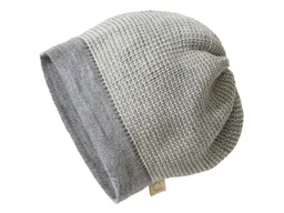 Disana Disana Kinder Mütze Beanie Bio-Merinowolle melange-hellgrau Gr.3 (50-54 cm) – Produktbild 1 von 1
