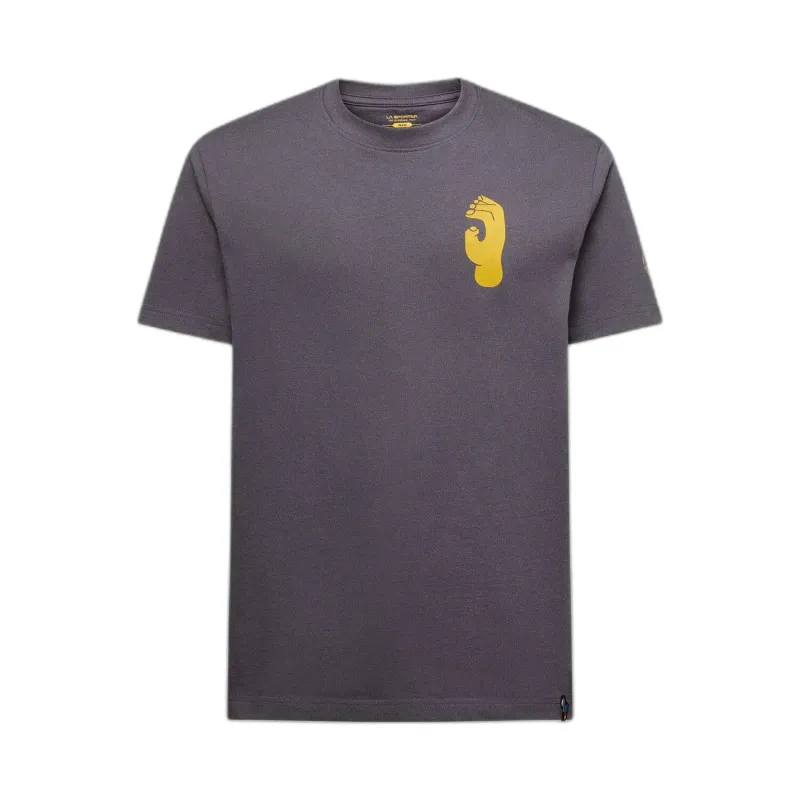 La Sportiva T-Shirt aus Bio-Baumwolle La Sportiva Crimp, Noir, – Produktbild 1 von 1