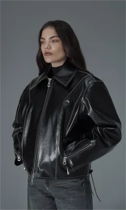 Prev Prev Herren vegan Jacke Robin Schwarz – Produktbild 1 von 1