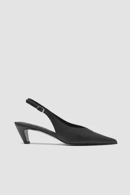 BOHEMA BOHEMA Damen vegan Pumps Kitten Heels Spitz Zulaufend Schwarz – Produktbild 1 von 1