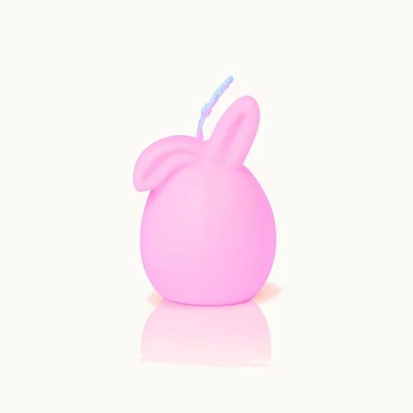 by Vivi. by Vivi. Osterhasen Kerze, Pink, – Produktbild 1 von 1