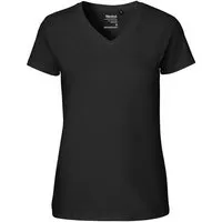 Neutral 3FREUNDE Neutral® - 3FREUNDE T-Shirt V-Ausschnitt Frauen, Schwarz, – Produktbild 1 von 1