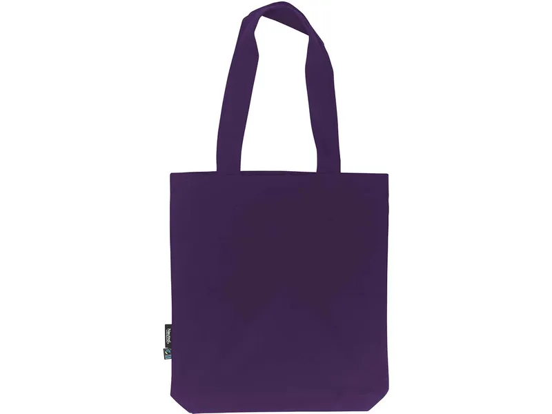 Neutral Neutral® Baumwolltasche Einkaufstasche Shopper, Purple, – Produktbild 1 von 2