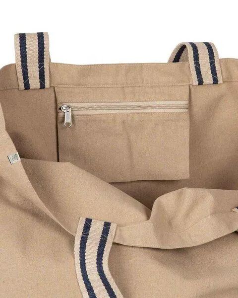 YTWOO YTWOO recycelte Shoppingtasche, Beige, – Produktbild 3 von 4