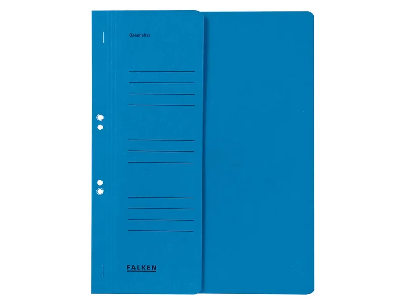 Falken Falken Ösenhefter mit halbem Deckel 250g/m² blau – Produktbild 2 von 3