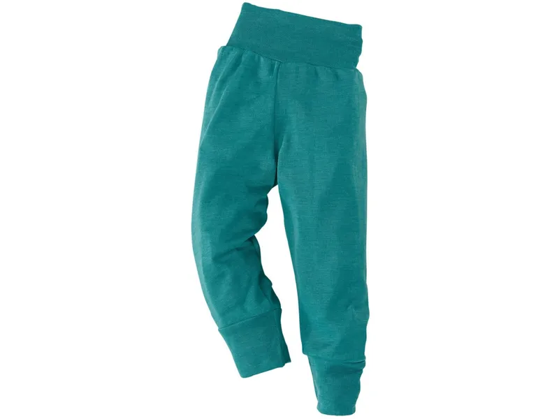 Engel natur Engel Natur Baby Hose Wolle Seide eisvogel Gr.62/68, Grün, – Produktbild 1 von 2