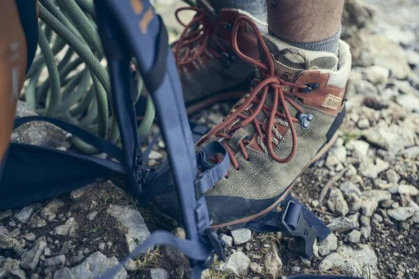 Doghammer Doghammer Wanderschuh Herren aus Leder und Wolle - Approach Pro Wool, Grün, – Produktbild 2 von 4