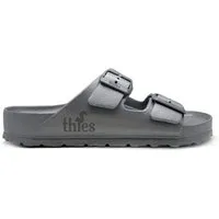 thies Vegane Ecofoam Sandale von thies ® aus recyceltem EVA - Men, Silver, – Produktbild 1 von 1