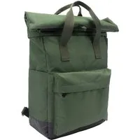 Fahrradrucksack "Basic" 18 l, recycling PET, Fach für 15" Laptop, schwarz-grün – Produktbild 1 von 1