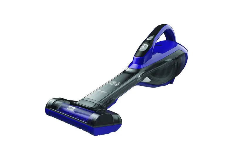 BLACK+DECKER BLACK+DECKER Akku-Stielstaubsauger DVA325JP07, Blau|lila, – Produktbild 1 von 5