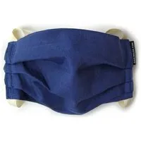 Gary Mash GARY MASH Mund- und Nasen-Maske Eco Canvas, doppellagig, Blau, – Produktbild 1 von 1