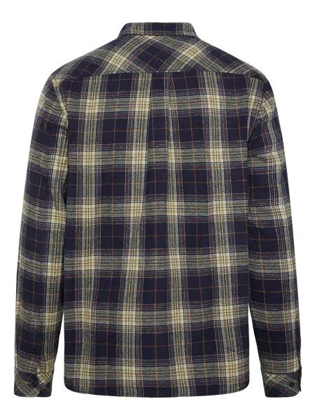 KnowledgeCotton Apparel KnowledgeCotton Apparel Flanell-Hemd Karo, Blue check, – Produktbild 2 von 4