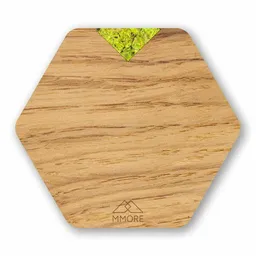 MMore MMore Untersetzer aus Holz - Amerikanischer Nussbaum, Eichenholz und organische Materialien / 4er-Set – Produktbild 1 von 1