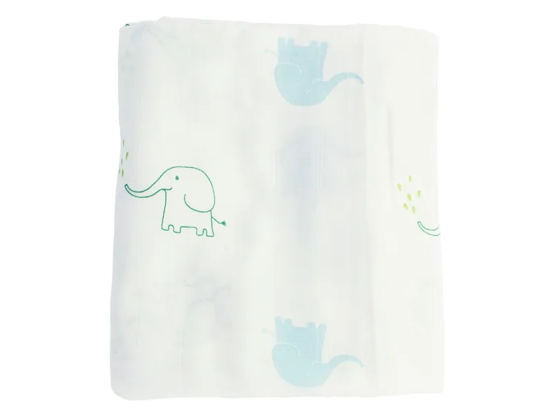 HANS NATUR HANS NATUR Spucktücher Bio-Baumwolle 3er-Set "Lovis" Maße 75 x 75 cm, Mehrfarbig, – Produktbild 2 von 2