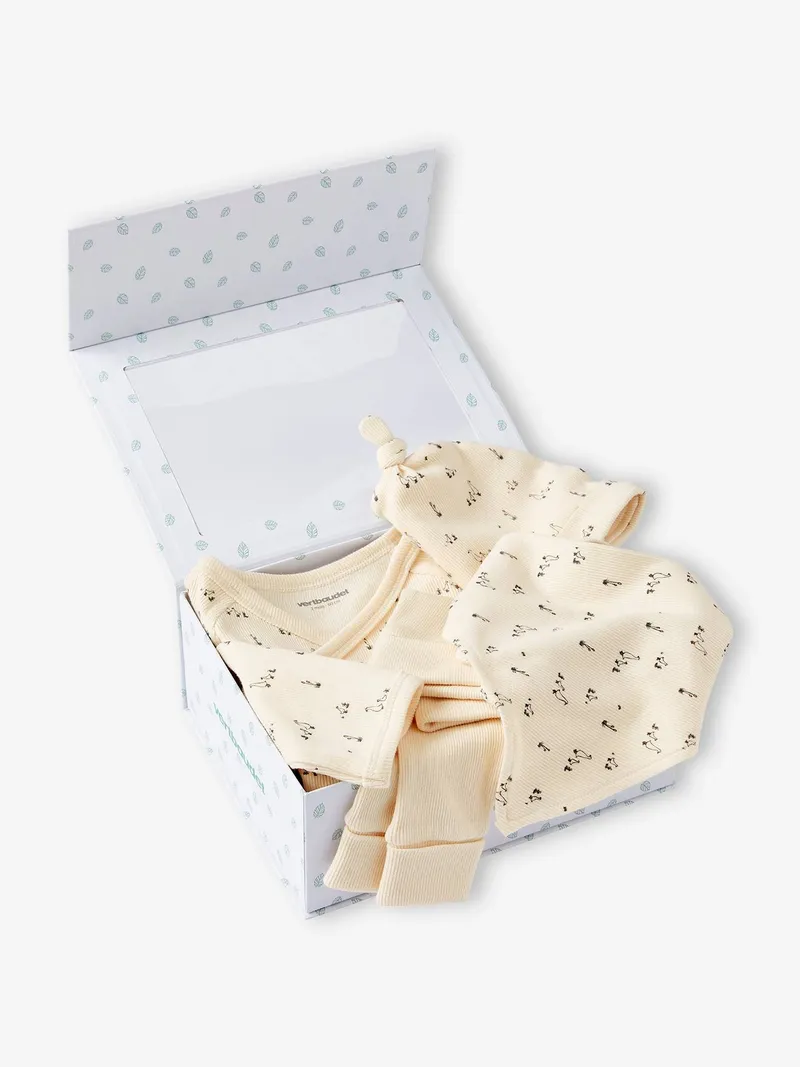 Vertbaudet Baby Geschenk-Set, Vanille, – Produktbild 1 von 4
