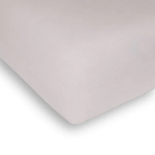 Hutch&Putch Hutch&Putch Elastisches Spannbettlaken - aus 100% Bio Baumwolle - Made in Germany - für Matratzen bis 25 cm Höhe - Spannbetttuch - Bettlaken, Greige, – Produktbild 1 von 2