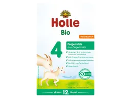 Holle Holle Bio-Folgemilch 4 aus Ziegenmilch, ab 12. Monat, Pulver, 400 g – Produktbild 1 von 1