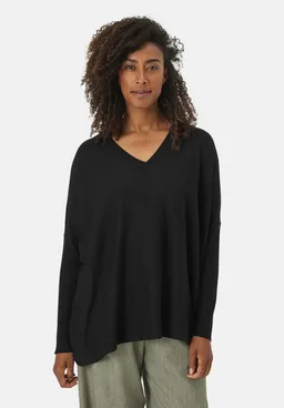 MASAI MASAI Strickpullover MaFronia Luftige Weite, feiner Griff, dezentes Design – Produktbild 1 von 1
