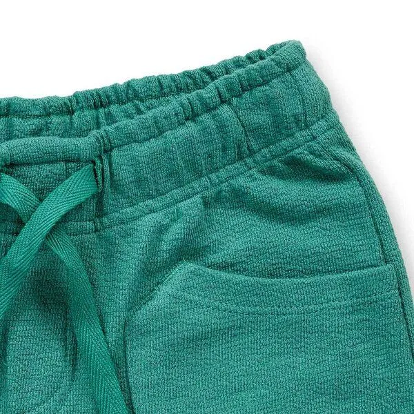 Sense Organics Sense Organics Baby Shorts, Modell MAKU, Smaragdgrün, – Produktbild 2 von 3