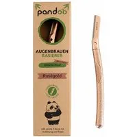 pandoo pandoo Augenbrauen-Rasierer aus Metall | inkl. 4 Klingen | 2 Farben – Produktbild 1 von 1