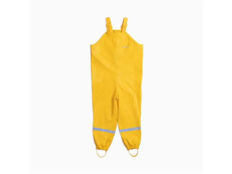 BMS BMS Kinder Buddelhose Regenhose mit Latz Räuberwald SoftSkin gelb Gr.110, Gelb, – Produktbild 1 von 1