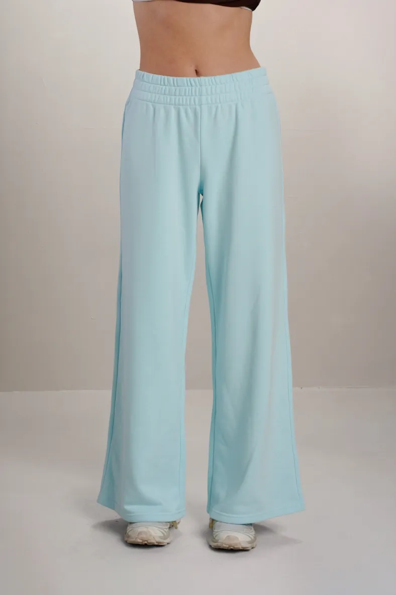 SEAAV SEAAV Damen vegan Hose Dune Weites Bein Spun Sugar, Hellblau, – Produktbild 2 von 2
