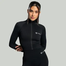 GymBeam OG1 STRIX Cropped Top für Frauen Seamless in Black L – Produktbild 1 von 1
