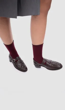 Prev Prev Herren vegan Loafers Unisex Dorothy Cherry Brownie – Produktbild 1 von 1