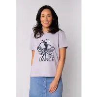 watapparel watapparel T-Shirt Frauen Chance to dance, Lavender, – Produktbild 1 von 1