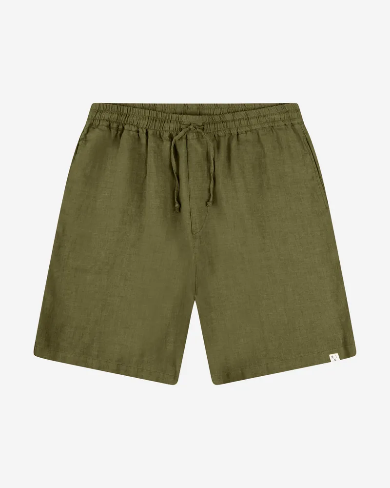 MATONA MATONA Damen vegan Kurze Hose Einfach Olive, Olivgrün, – Produktbild 1 von 2