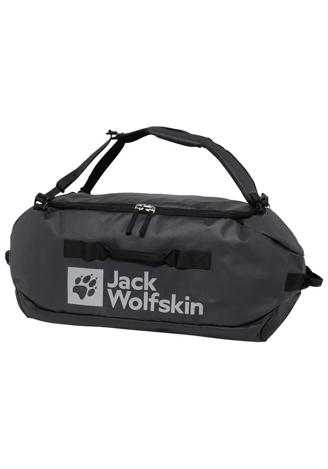 Jack Wolfskin Jack Wolfskin Sporttasche ALL-IN DUFFLE 65, Grau, – Produktbild 4 von 5