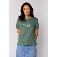 watapparel watapparel T-Shirt Frauen Ich zähl bis drei, Green bay, – Produktbild 1 von 1
