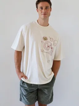 Kultgut Kultgut Artdesign - Biofair- Oversize Shirt / Picnic – Produktbild 1 von 1