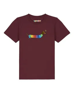 watabout.kids watabout.kids T-Shirt Kinder Regenbogen Dackel – Produktbild 1 von 1