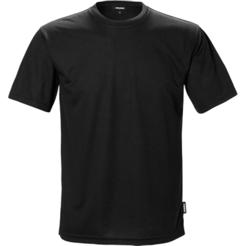 Fristads T-Shirt Fristads Coolmax® 918 PF, Schwarz, – Produktbild 1 von 2