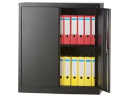 Bisley Bisley Flügeltürensch. "UNIVERSAL" 2OH, Breite 91,4 cm schwarz – Produktbild 1 von 1