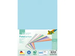 folia folia Fotokarton "Pastell" 300g/m², DIN A4, 50 Blatt – Produktbild 1 von 1