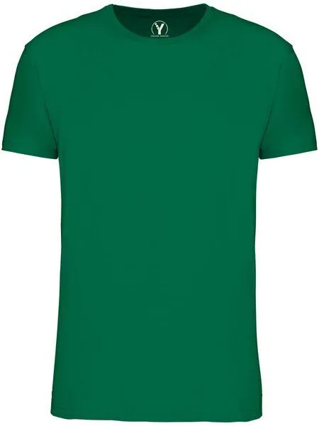 YTWOO YTWOO Basic Herren T-Shirt aus gekämmter Bio-Baumwolle, Kelly green, – Produktbild 2 von 2