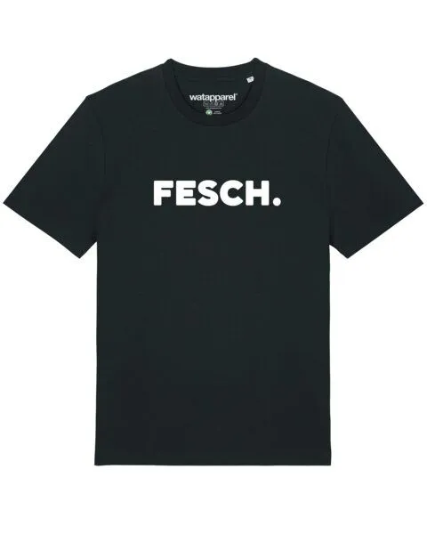 watapparel watapparel T-Shirt Unisex Fesch, Black, – Produktbild 1 von 3