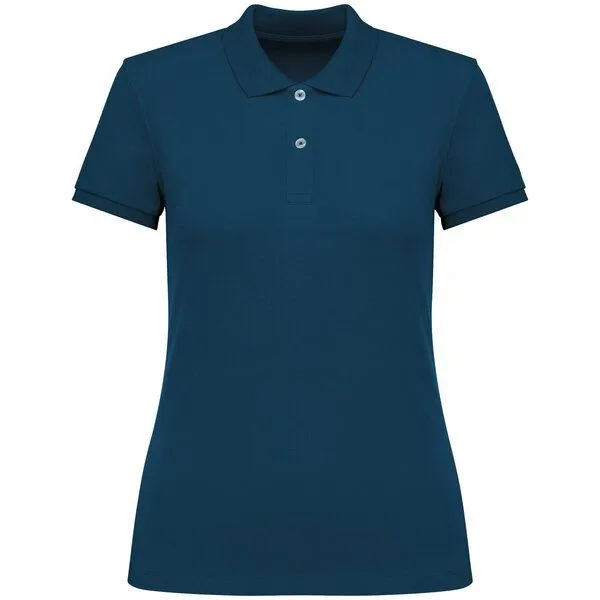 Greenspired Greenspired Umweltfreundliches Poloshirt aus Pikeetrikot 220g/m² XS-XXL, Taubenblau, – Produktbild 1 von 1
