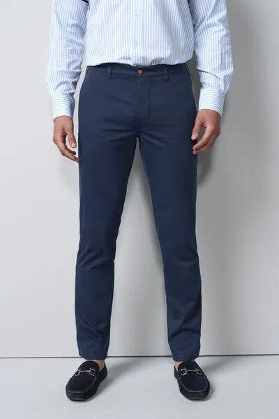 M 5 BY MEYER M 5 BY MEYER Chino mit Stretchbund, Blau (marine), – Produktbild 4 von 7