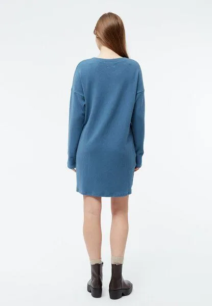 Givn Berlin Givn Berlin Kleid GBJOSEFFA relaxed Fit aus recycelter Baumwolle, Distant blue, – Produktbild 2 von 4