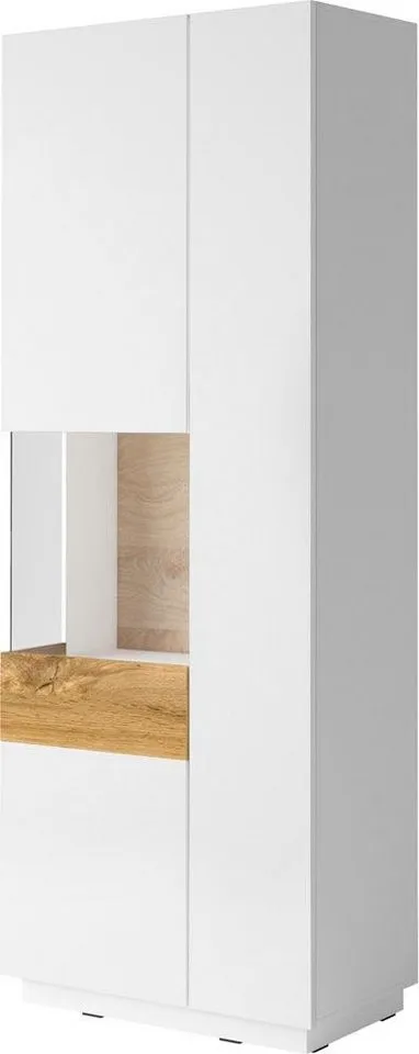 OTTO home Vitrine SILKE Höhe 207 cm, Weiß, – Produktbild 2 von 8