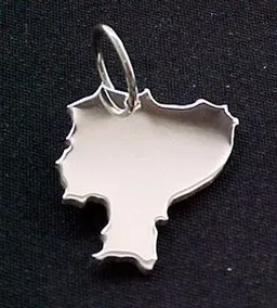 S.W.w. Schmuckwaren S.W.w. Schmuckwaren Ecuador Kettenanhänger in 925 Silber – Produktbild 1 von 1