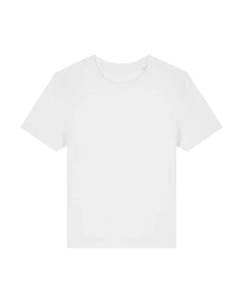 YTWOO YTWOO Bio Damen T-Shirt, enganliegend aus Bio-Baumwolle, Weiß, – Produktbild 4 von 4
