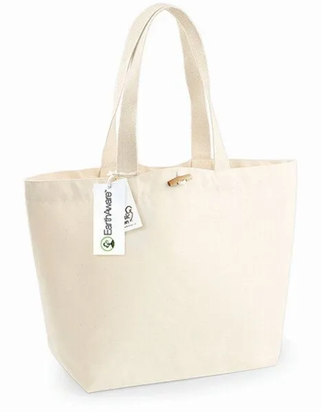 Westford Mill Westford Mill EarthAware Organic Marina Bag XL Shopper Strandtasche, Natur, – Produktbild 2 von 4